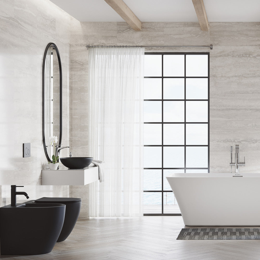 St. Tropez Back-to-Wall Elongated Toilet Bowl – Swiss Madison