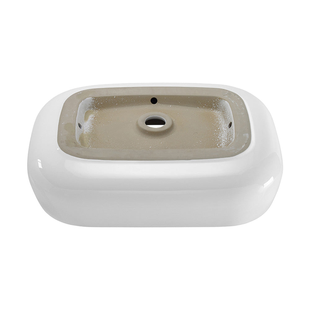 Chateau 22 Square Ceramic Vessel Sink