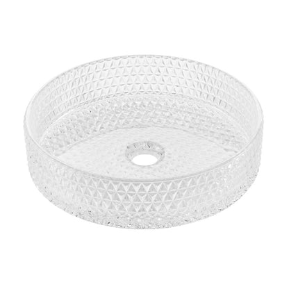 Cache 15.75" Round Glass Vessel Sink