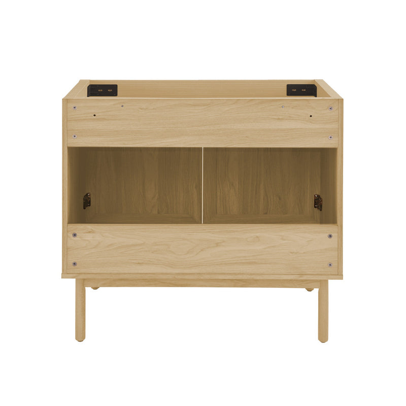 Classe 36" Freestanding Bathroom Vanity Cabinet without Top in Natural Oak