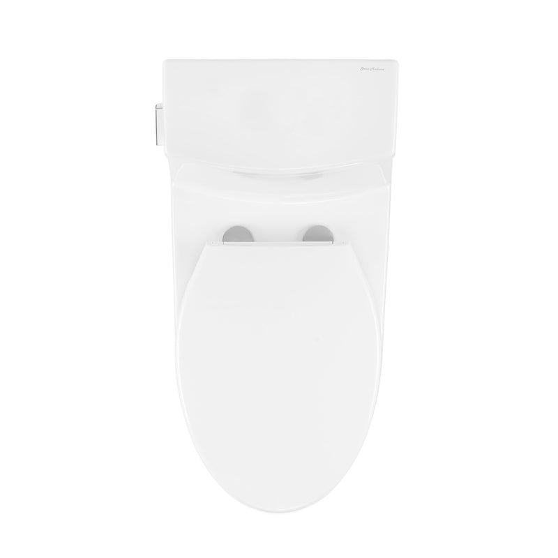 Virage One-Piece Elongated Left Side Flush Handle Toilet 1.28 gpf