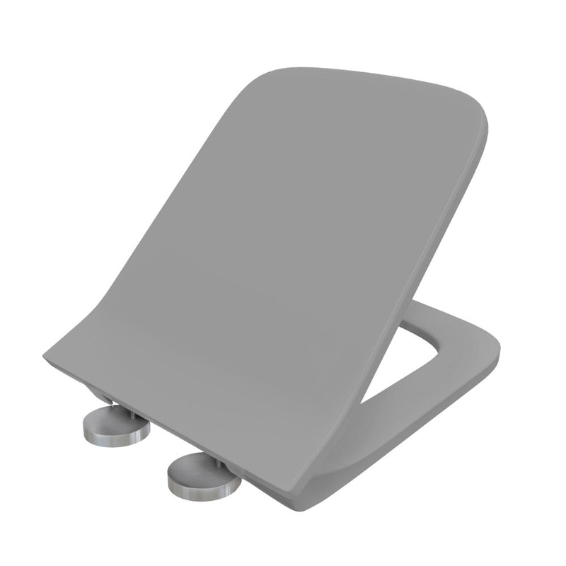 Quick Release Toilet Seat in Matte Grey (SM-1T256MG)
