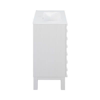 Cascade 24'' Bathroom Vanity in White