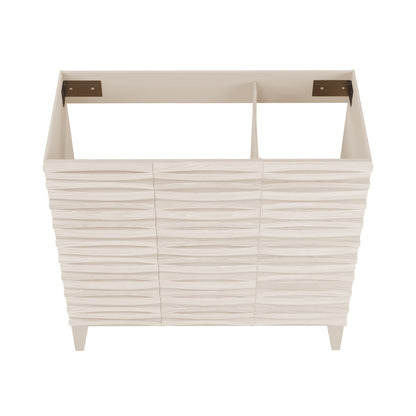 Cascade 36'' Bathroom Vanity in White - Cabinet