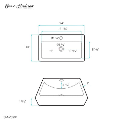 Rennes 24" Vessel Sink