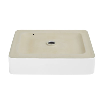 Concorde Rectangle Ceramic Vessel Sink