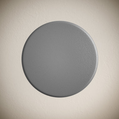 Lisse Concrete Bathroom Sink Non-Overflow Pop Up Drain in Matte Dark Gray