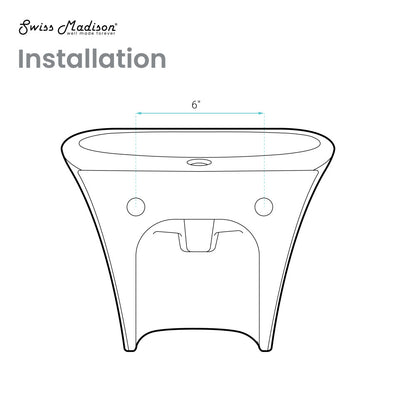 Ivy 19" Wall-Mount Bathroom Sink