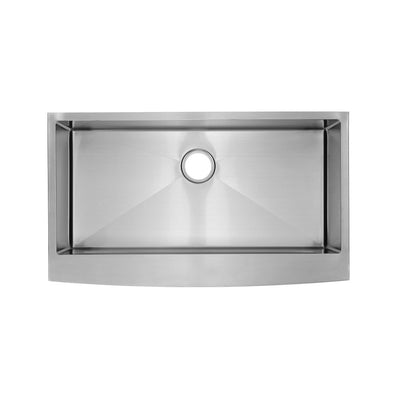 Rivage 36 x 21 Stainless Steel, Single Basin, Farmhouse Kitchen Sink with Apron