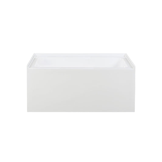 Voltaire 48" x 32" Right-Hand Drain Alcove Bathtub with Apron