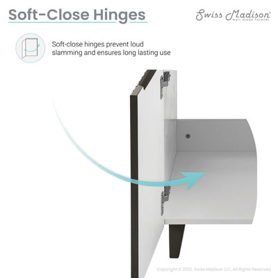 Bernay 24" Bathroom Vanity in Cedar Gray