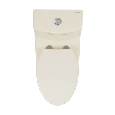 Virage One Piece Elongated Dual Flush Toilet 1.1/1.6 gpf in Bisque