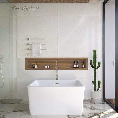 Claire 3-Bar Electric Towel Warmer in Chrome