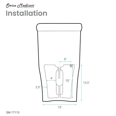 Beau One-Piece Elongated Toilet Dual-Flush 1.1/1.6 gpf