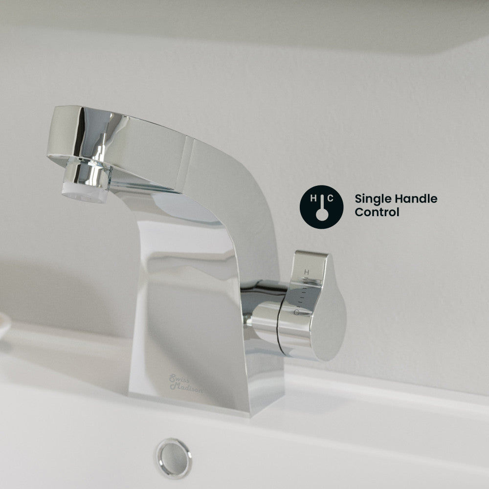 Virage 7 Single Handle, Bathroom Faucet in Chrome