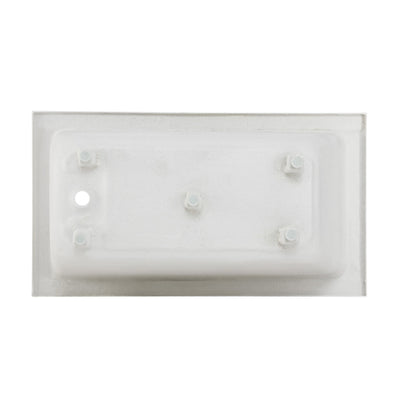 Voltaire 54" x 30" Reversible Drain Drop-In Bathtub