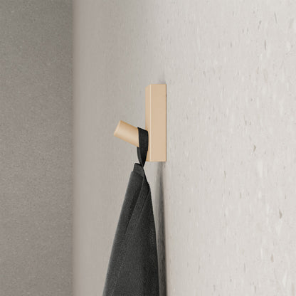 Monaco Concrete Bathroom Robe Hook in Sand