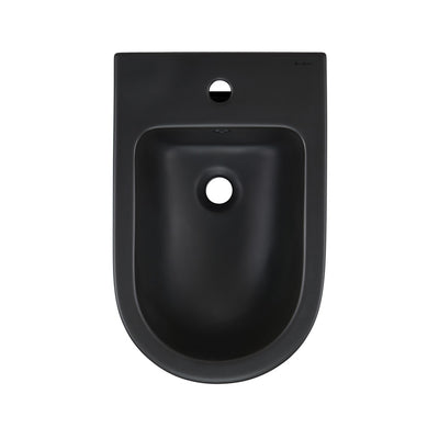 St. Tropez Floor Mount Classic Bidet in Matte Black