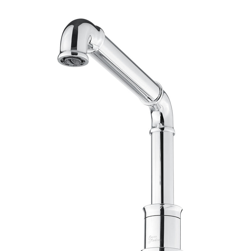 Avallon 8 in. Widespread, Sleek Handle, Bathroom Faucet in Chrome