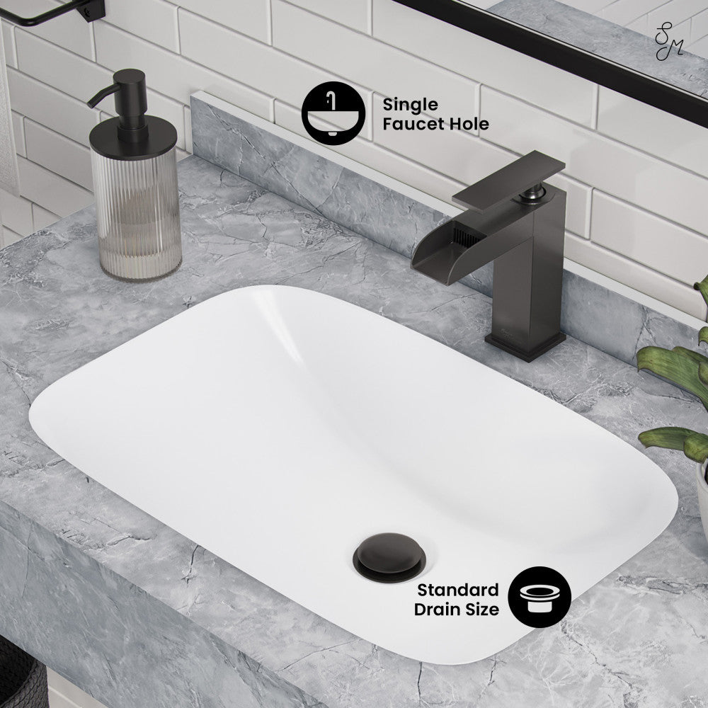 Avancer 36'' Wall Mount Sink In Storm Gray