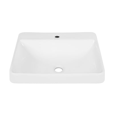 Carre Large Rectangle Vessel Sink