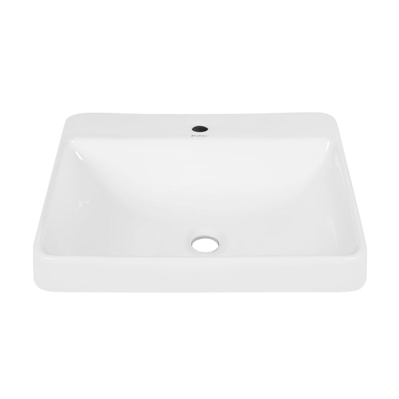 Carre Large Rectangle Vessel Sink