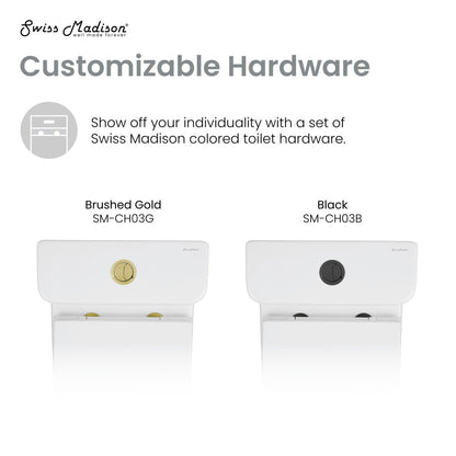 Carre One Piece Square Toilet Dual Flush 1.1/1.6 gpf in Matte White