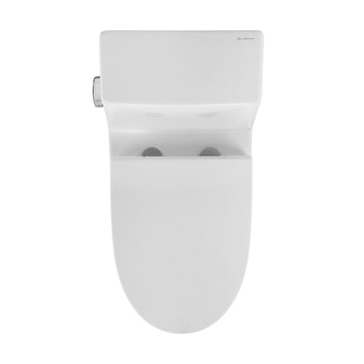 Daxton One-Piece Elongated Left Side Flush Toilet 1.28 gpf