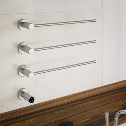 Claire 3-Bar Electric Towel Warmer in Chrome