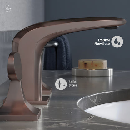 Chateau 8 in. Widespread, 2-Handle, Bathroom Faucet in Oil Rubbed Bronze