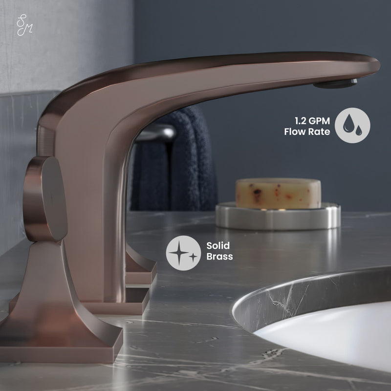 Chateau 8 in. Widespread, 2-Handle, Bathroom Faucet in Oil Rubbed Bronze