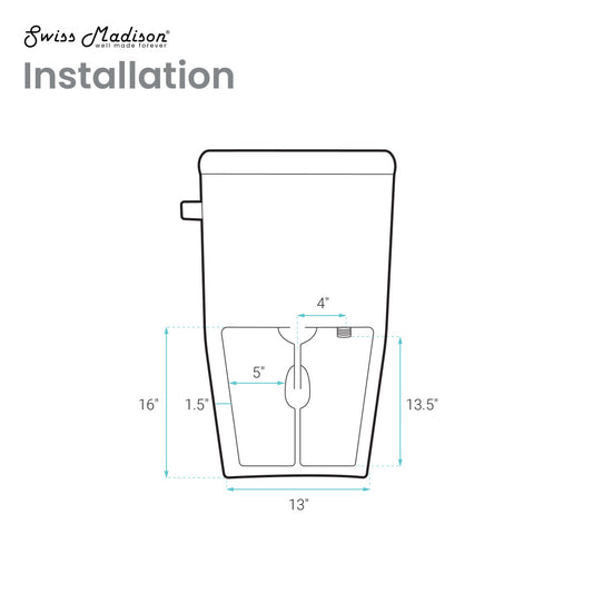 Avancer One Piece Smart Toilet 1.28 GPF in Glossy White with Heated Bidet, Air Drying, Night Light, Foot Sensor