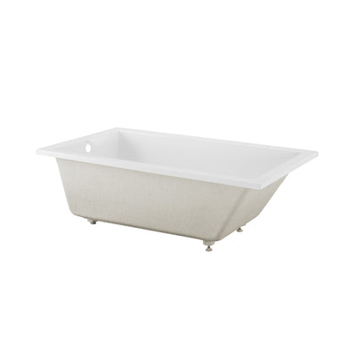 Voltaire 66" x 36" Reversible Drain Drop-In Bathtub