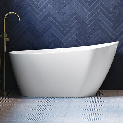 Sublime 60" Single Slipper Freestanding Bathtub