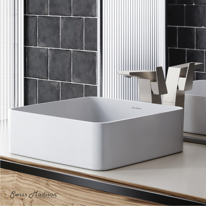 Concorde Ceramic Square Vessel Sink