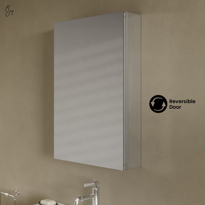 Cache 20 x 30 Rectangle Recessed/Wall Mount Medicine Cabinet with Mirrored Sides
