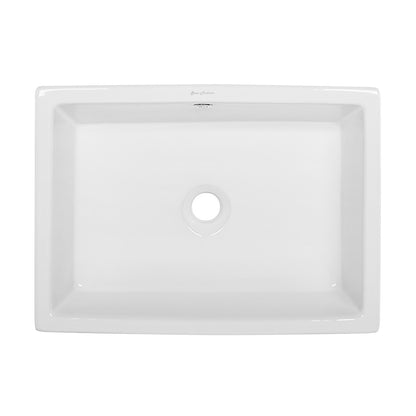 Voltaire 17 Rectangle Ceramic Vessel Sink