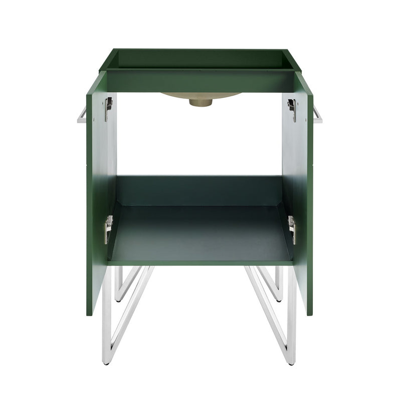 Annecy 24 Atlas Green Bathroom Vanity Cabinet Only (SM-BV254EN)