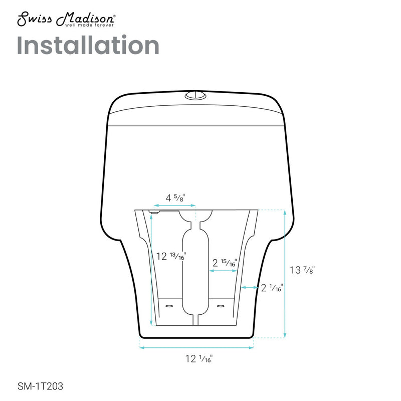 Manoir One-Piece Elongated Toilet Dual-Flush 1.1/1.6gpf