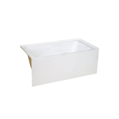 Voltaire 48" x 32" Left-Hand Drain Alcove Bathtub with Apron
