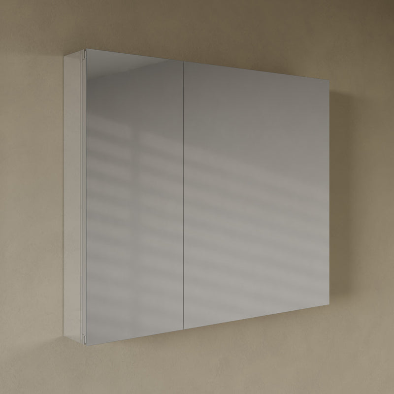 Cache 36 x 30 Rectangle Recessed/Wall Mount Medicine Cabinet with Mirrored Sides