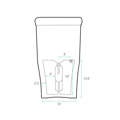Beau One-Piece Elongated Toilet Dual-Flush 1.1/1.6 gpf