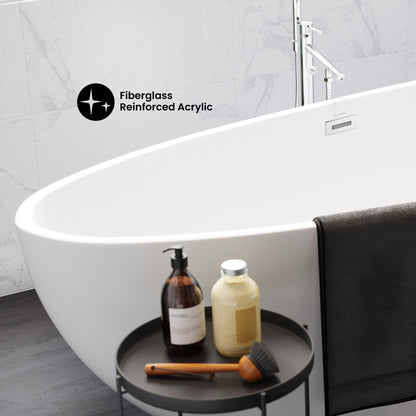 Monaco 67" Freestanding Bathtub