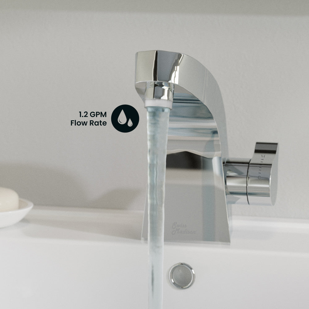 Virage 7 Single Handle, Bathroom Faucet in Chrome