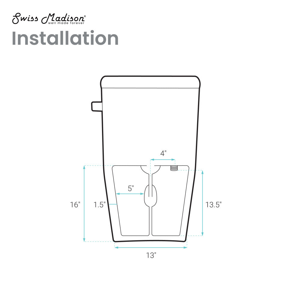 Avancer One Piece Smart Toilet 1.28 GPF in Matte Black with Heated Bidet, Air Drying, Night Light, Foot Sensor