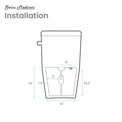 Avancer One Piece Smart Toilet 1.28 GPF in Matte Black with Heated Bidet, Air Drying, Night Light, Foot Sensor