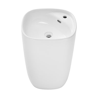 Ivy One Piece Pedestal Sink