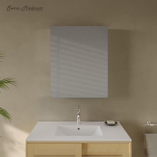Cache 24 x 30 Rectangle Recessed/Wall Mount Medicine Cabinet with Mirrored Sides