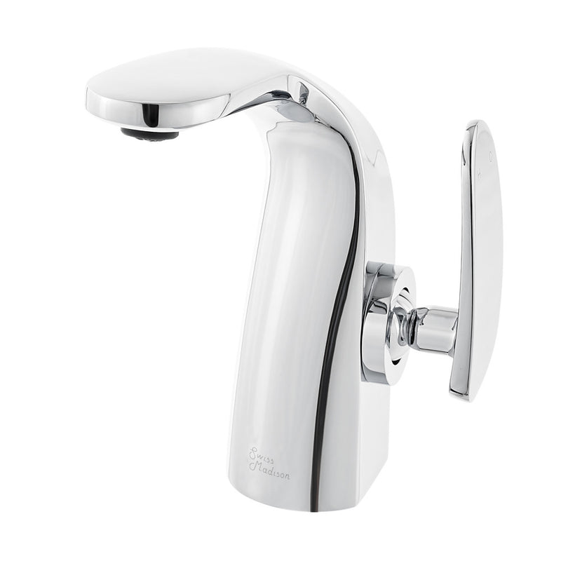 Chateau Single Hole, Single-Handle, Bathroom Faucet in Chrome