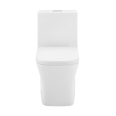 Concorde One-Piece Square Toilet, 14" Rough-In 1.1/1.6 gpf